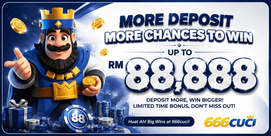 Cuci666 online casino promotion banner 4
